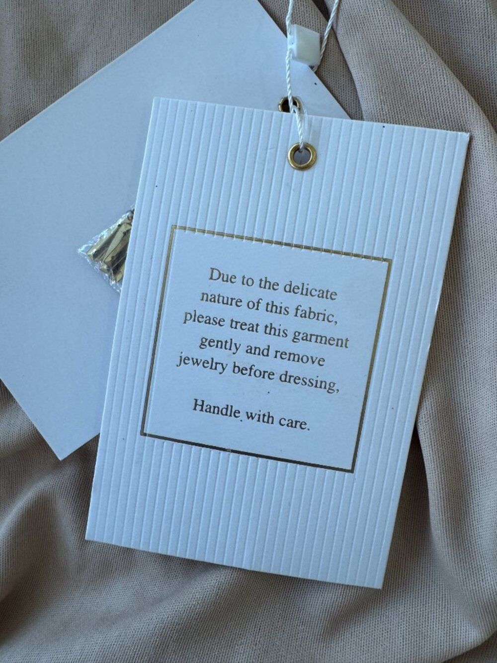 MAC DUGGAL Cape Sleeve Embellished Sequin Wrap Dress NWT - Picture 10 of 12